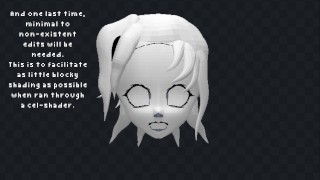 How to Quickly Make Hair for Your 3D Anime Model