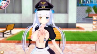 Kagura Mea Sensual Busty Koikatsu VTuber 3DCG Hentai