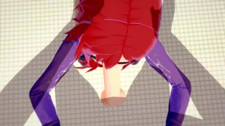 Karin Uzumaki Gets Covered in Cum – 3D Hentai Video
