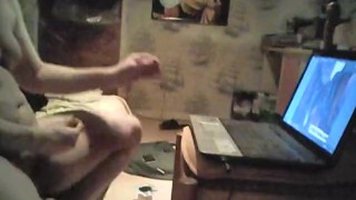 Late Night Solo Session | Jerking Off to Porn for Sweet Dreams | Intimate POV