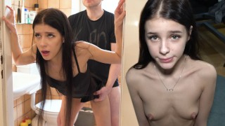 MAKE MEPRETTY: Tiny TikTok Babe Sophie Weber Rough Fucked Before The Party
