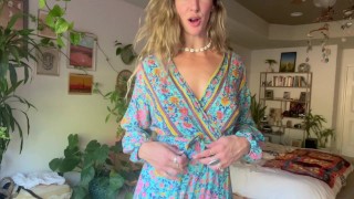 Naughty Sundress Try On Haul | Wearing Nothing Underneath | Sexy Clothing Reveal