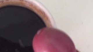 No Milk? He Took It From His Cock Instead! | Intense Cum Feeding & Milk Fetish