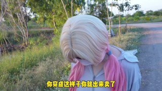 Outdoor Sex Almost Caught By Passerby | Extreme Public Risk Thrill