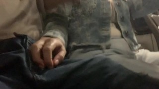 Public Flash Dick on Bus – Unknown Girl Touches Huge Cock in Public