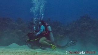 SCUBA Sex in a Miniskirt | Underwater Coral Reef Sex Scene