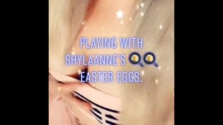 Shylaanne’s Best Easter Eggs: Hot Reveal & Incredible Cum Shot Surprise