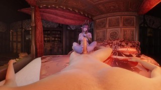 Succubus Footjob VR Sensual Passionate Demon Caress