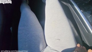 Uber Driver Makes Me SQUIRT Nonstop While Driving: Messy Seat Puddle!