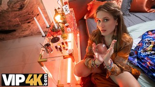 Young Fortune Teller Uses Her Firm Tits and Ass for Magical Ritual